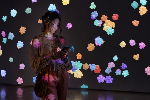 Alive Until- AI and human participatory interactive art by Jon Montenegro